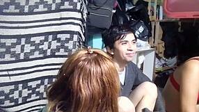 we were webcamming with fati then got solo doggystyle flashing!