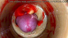 Camera Buried in Tight Pussy Catches Huge Creampie Explosion 4K