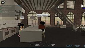 la tarde de galletas turned into dirty talk with black whore on my big cock