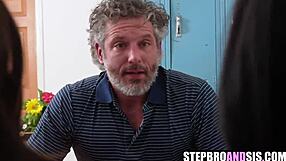 Ever wonder how slutty stepsisters get fucked hard in a threesome during their job casting?