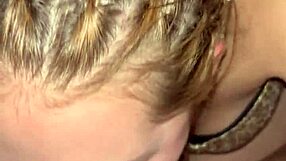 pretty slave gags on rough double facefuck no mercy from dom