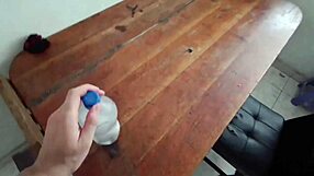 damn my mexican stepsis lights up seeing my small cock pop out again