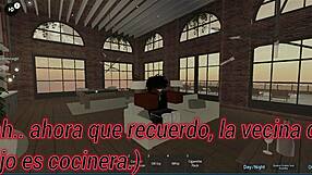 la tarde de galletas turned into dirty talk with black whore on my big cock