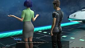 you won't believe these lesbians making out hard in stranded in space 54