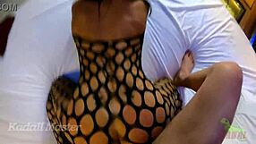 creampie the hot latina's big ass bent over motel bed!!