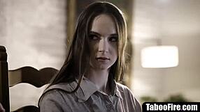 naughty stepsisters lose virginity in first time 3some cheating fuck with hardcore horny amish boy