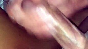 she worships balls before hot cumshot blasts all over her perky tits