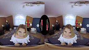 Blonde Bent Over Receives Intense Pussy Fix From Reality Lovers