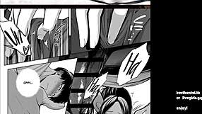 Teacher reunites with ex-student for intense hentai sex and huge tits bouncing