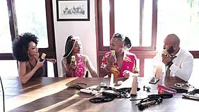 Black RJ couple dives into porn from swinger scene first red sheer calls