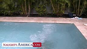 Sexy Cougar Bobbi Shay Deepthroats Johnny's Monster Cock!