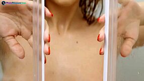 Does teasing brunette sarah palmer crave dominic ross's cumshot in bathtub?