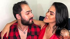 Brazilian Big Tits Beauty Rides Thick Cock Till Creamy Finish