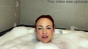 Nicole romanoff's huge latina tits bounce hard in hydro pool fuckfest