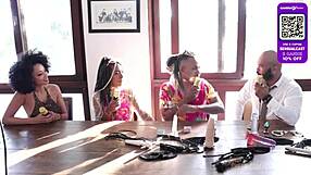 Black RJ couple dives into porn from swinger scene first red sheer calls