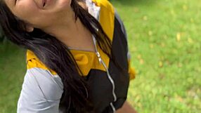 Linda chata peruana comes over for hot anal fuck session