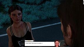 redhead shaves pussy rides cock for creampie christmas midnight fun