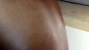 Massive BBC demands ebony milf anal bent over gloryhole