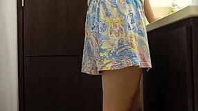 imagine spying on this hot venezuelan nurse milet peeing publicly in her miniskirt on hidden cam