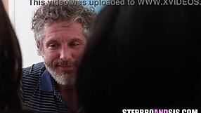 Ever wonder how slutty stepsisters get fucked hard in a threesome during their job casting?