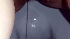 Pregnant Milf With Big Tits And Pussy Squirts In Toilet