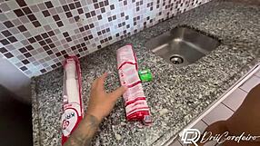 Pov Slut Rides Boyfriend's Big Cock In Kitchen