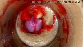 Camera Buried in Tight Pussy Catches Huge Creampie Explosion 4K