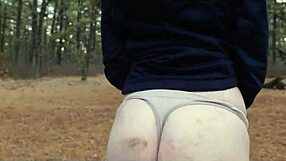 hey you two pervs dragging that bubble butt milf deep into the forest for kinky anal submission... wild right?