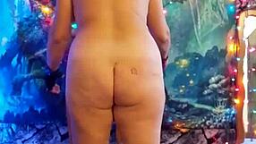 Steffi's huge birthday pussy lips dance with dildo... cougar hotwife milf vibes her big redhead cunt?