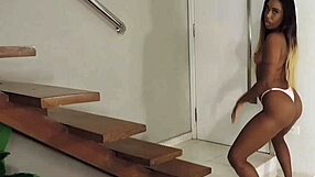 PRODUCER CAN'T RESIST SEXY LATINA JASMINY VILLAR'S HOT PUSSY!