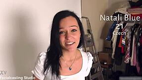 Teenie's Body Quivers Repeatedly in Casting Interview Over Monster Cock Obsession