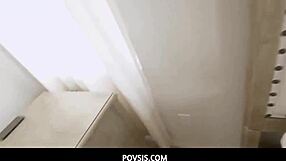 POV: Hot Stepsis Reverse Cowgirl Rides Stepbro's Cock Wild in Fantasy Fuck Fest!