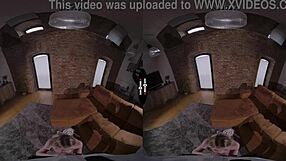 i'm blind bride in dark vr sucking shaved cock pov