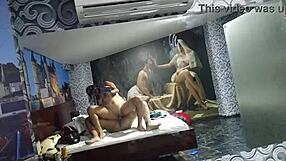 colombian wife dominates my cock amazon style then i creampie her quick