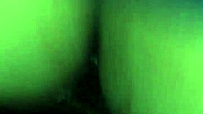 Bent over ebony homemade anal creampie in ghetto quickie pussy pounding.