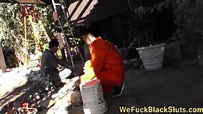 Little teen 18+ maid in stockings deepthroats monster cock for hardcore facial cumshot