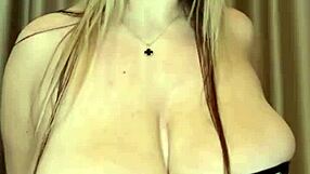 i love watching my big natural tits squeeze tight in this corset before bursting free