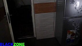 i grabbed stepmom's curvy ebony ass and fucked her hard from behind in kitchen