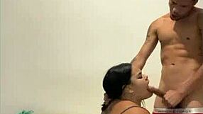 young novinho pounds tight bbw pussy for birthday treat