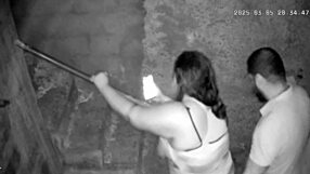 hidden cam catches stepmom riding her stepson's cock wildly in secret