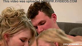 shy petite teens kiss deepthroat before hard fuck frenzy?