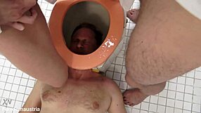 In the hospital, sadistic german doctor and ruling couple bind old patient for cuckold torment and humiliation fantasies