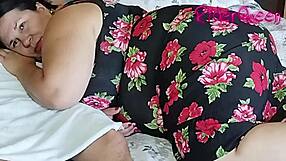 Cheating Stepmom Milf Rides Young Slim Cock While Hubby Watches Cuckold