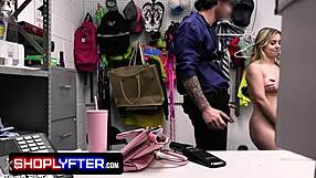 CAUGHT teen on DARE rides DILDO cowgirl in office