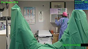 Doctor Tampa endures cum extraction by horny nurses backstage