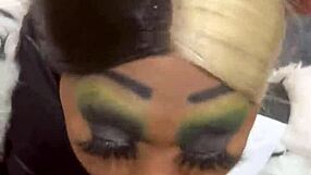 Cruella Cosplay Takes Brutal Bareback BBC Deepthroat Doggystyle Creampie Ebony POV Assault