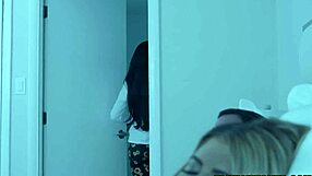 Caught Stepdaughter Bianca Bangs Toys Then Stepdad Sergeant Miles Joins Bedroom Fuck Fest