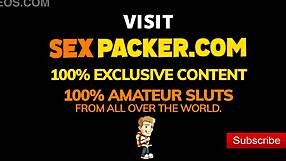 i'm cheating on him... gulp that cum to get my neighbor's cock deep