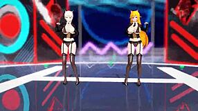 Killer Lady Nagiri Eri Nai Black Sheer Lingerie Ass Tits