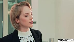 Eve Sweet Craves Huge Anal with Ass-to-Mouth and Gaping Petite Pussy